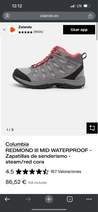 Zapatillas Columbia Redmond III Mid Waterproof