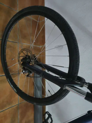 Bicicleta urbana retro mujer