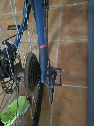 Bicicleta urbana retro mujer