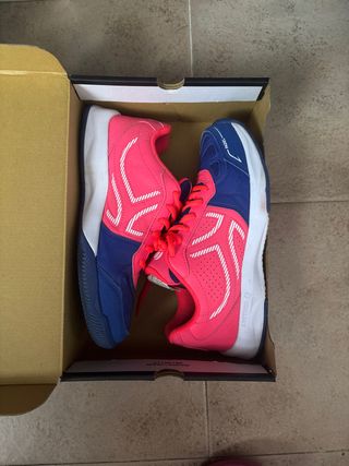 Deportivas Padel Azul y Rosa