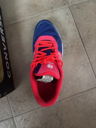 Deportivas Padel Azul y Rosa