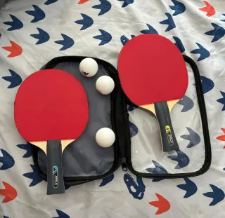 Set Raquetas y Pelotas Ping-Pong