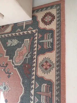 Alfombra grande diseño geométrico