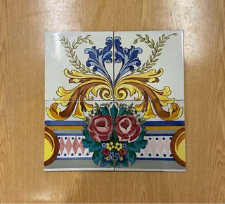 Baldosas cerámica antigua valenciana 20x20