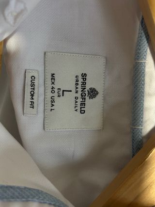 Camisa Springfield Hombre Blanca