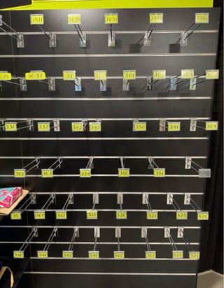 Paneles de lama para exposición