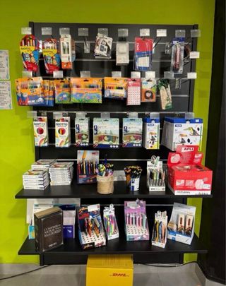 Paneles de lama para exposición