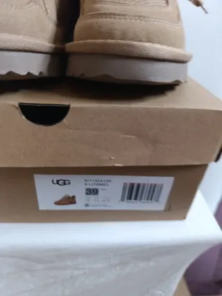 Botas UGG Beige Talla 39