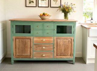 Aparador madera tropical grande