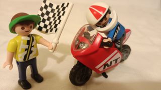 Playmobil Niños con moto Ref 4780