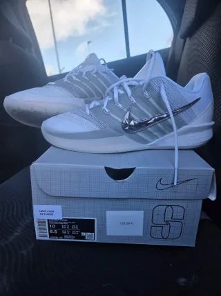 Zapatillas Nike Hombre Talla 42 Plata/Blanco