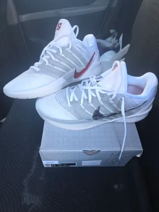 Zapatillas Nike Hombre Talla 42 Plata/Blanco