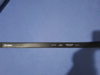 Cinturón Piel Negro Hebilla Dorada Miguel Bellido.