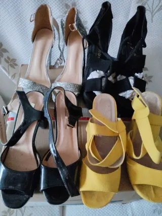 Lote de tacones talla 39