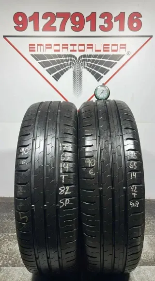175 65 14 T CONTINENTAL RUEDA AL 90% VIDA UTIL