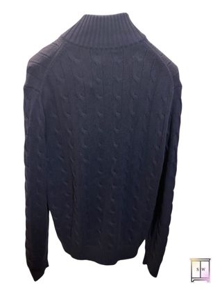 Polo Ralph Lauren cable knit jumper full zip