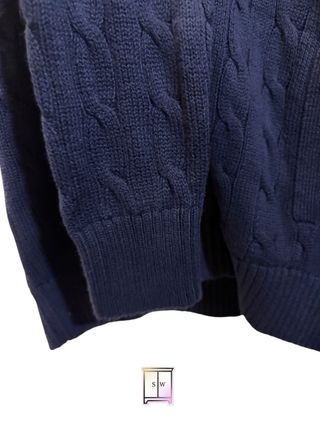 Polo Ralph Lauren cable knit jumper full zip
