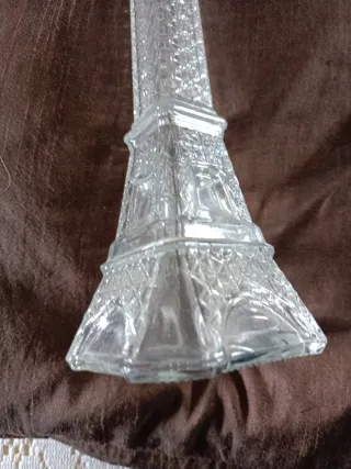 Bottiglia Torre Eiffel Vetro Trasparente