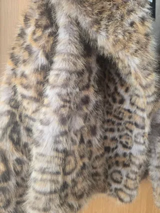 Abrigo Xandó leopardo talla M