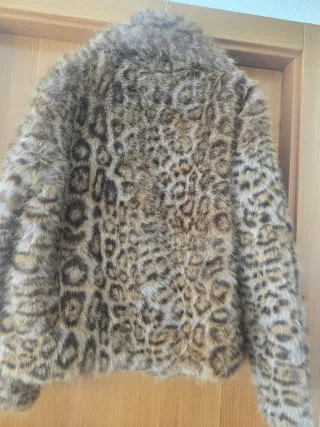 Abrigo Xandó leopardo talla M