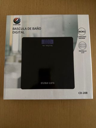 Báscula Digital Euro Life 180kg