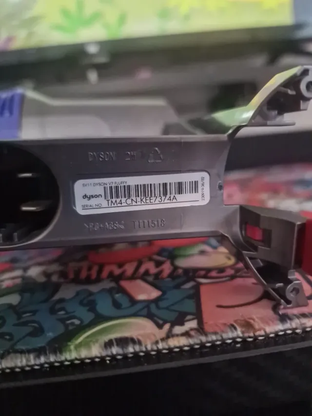 Dyson aspirador motor cabeza.