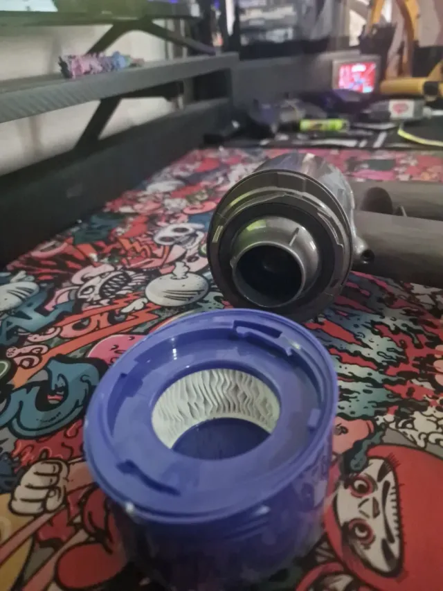 Dyson aspirador motor cabeza.