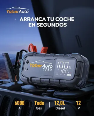 Arrancador Batería Coche Yaber YA60