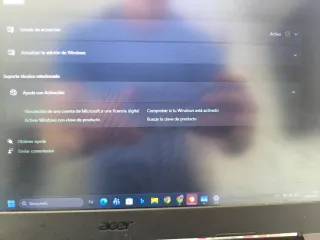 Portátil Acer Nitro ,clave Windows+cargador.