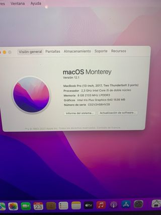 MacBook Pro 13 2017 Gris Espacial