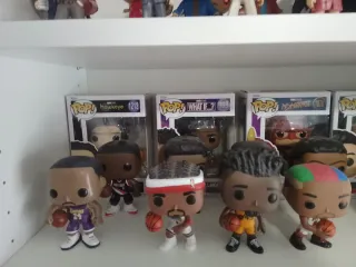 Lote Funkos NBA, Marvel, Tierra Media