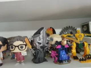 Lote Funkos NBA, Marvel, Tierra Media