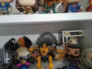 Lote Funkos NBA, Marvel, Tierra Media