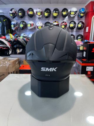 Casco Integral SMK Typhoon Negro Mate
