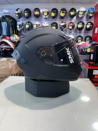 Casco Integral SMK Typhoon Negro Mate