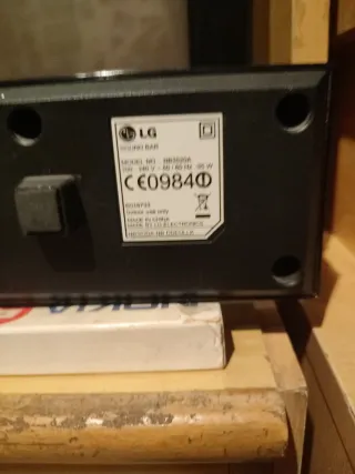 Barra de Sonido LG Negra