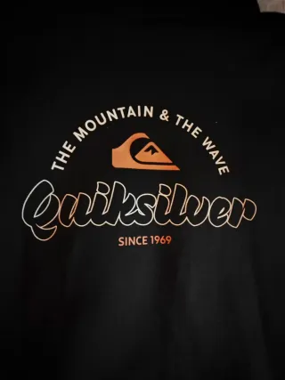 Sudadera Quiksilver Sherpa Negra Talla M