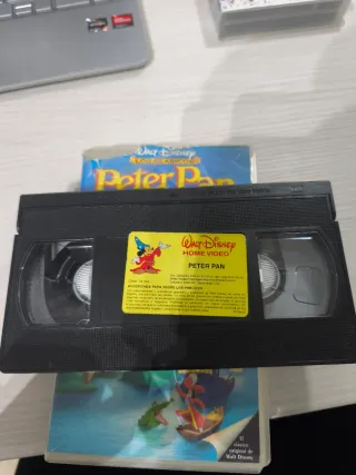 Peter Pan VHS Clásicos Disney Español