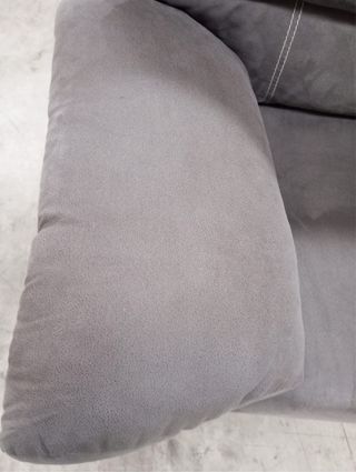 Sofá de 2 plazas marrón chocolate