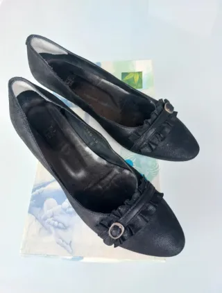 Zapatos Lodi Piel Negros Talla 40