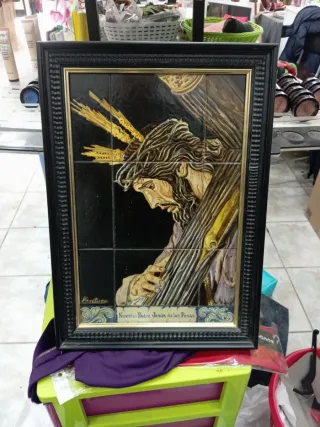 Azulejo Pintado Cristo de las Penas