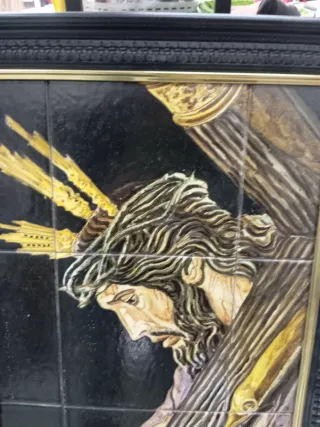 Azulejo Pintado Cristo de las Penas