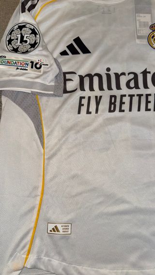 Camiseta RMA edición Champions – Mbappé #10