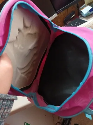 Mochila escolar 3D unicornio niña