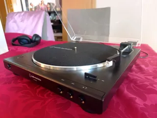 Tocadiscos Audio-Technica AT-LP60XBT Negro