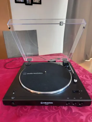 Tocadiscos Audio-Technica AT-LP60XBT Negro