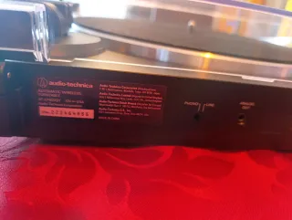 Tocadiscos Audio-Technica AT-LP60XBT Negro