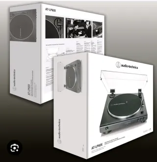 Tocadiscos Audio-Technica AT-LP60XBT Negro