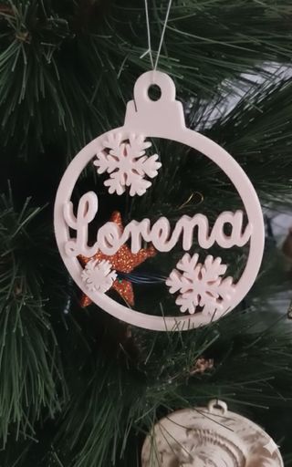 Adornos Navideños Personalizados