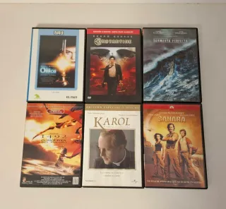 Lote 6 Películas DVD (Español)
